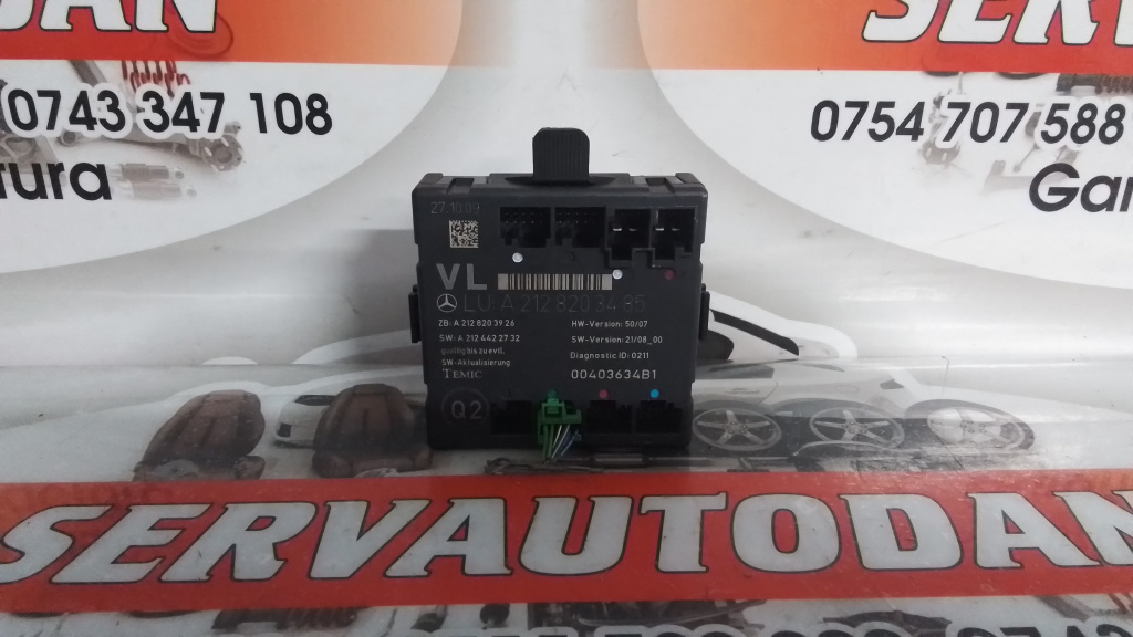 Modul usa Mercedes-Benz E-Class (2009->) [W212] 2.2 Motorina 2012, A2128203485