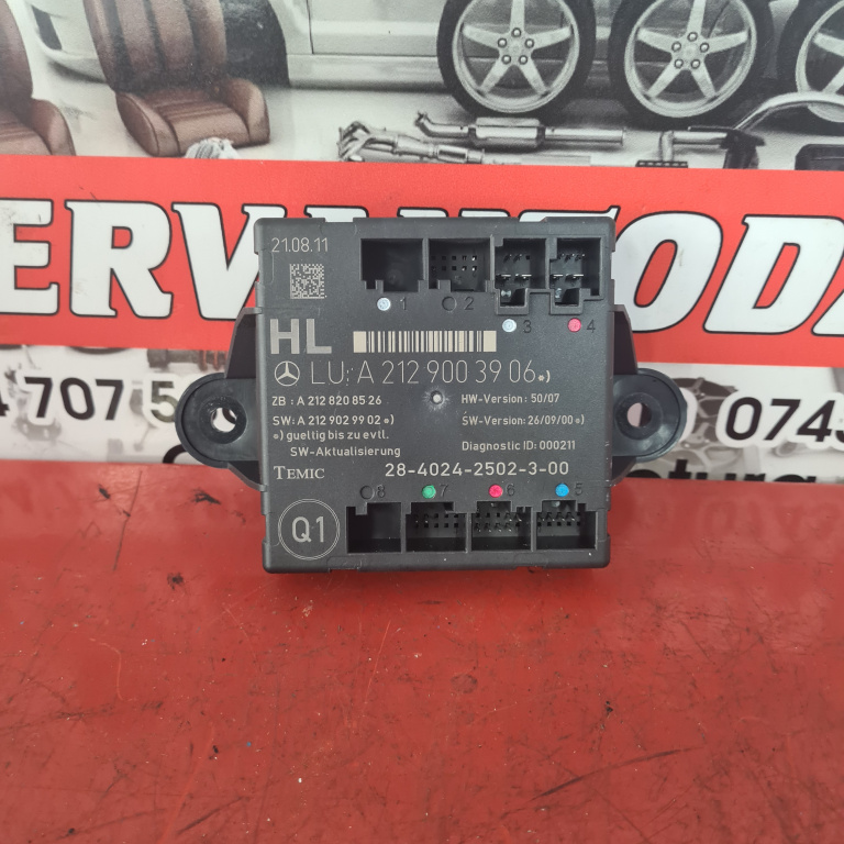 Modul usa Mercedes-Benz E-Class (2010->) [A207] 2.2 Motorina 2011, A2129003906