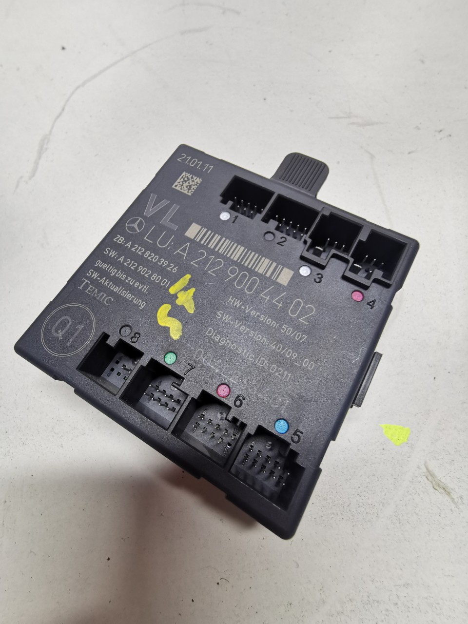 Modul usa Mercedes C-class W204 A2129004402 calculator Confort usi stanga dreapta fata spate