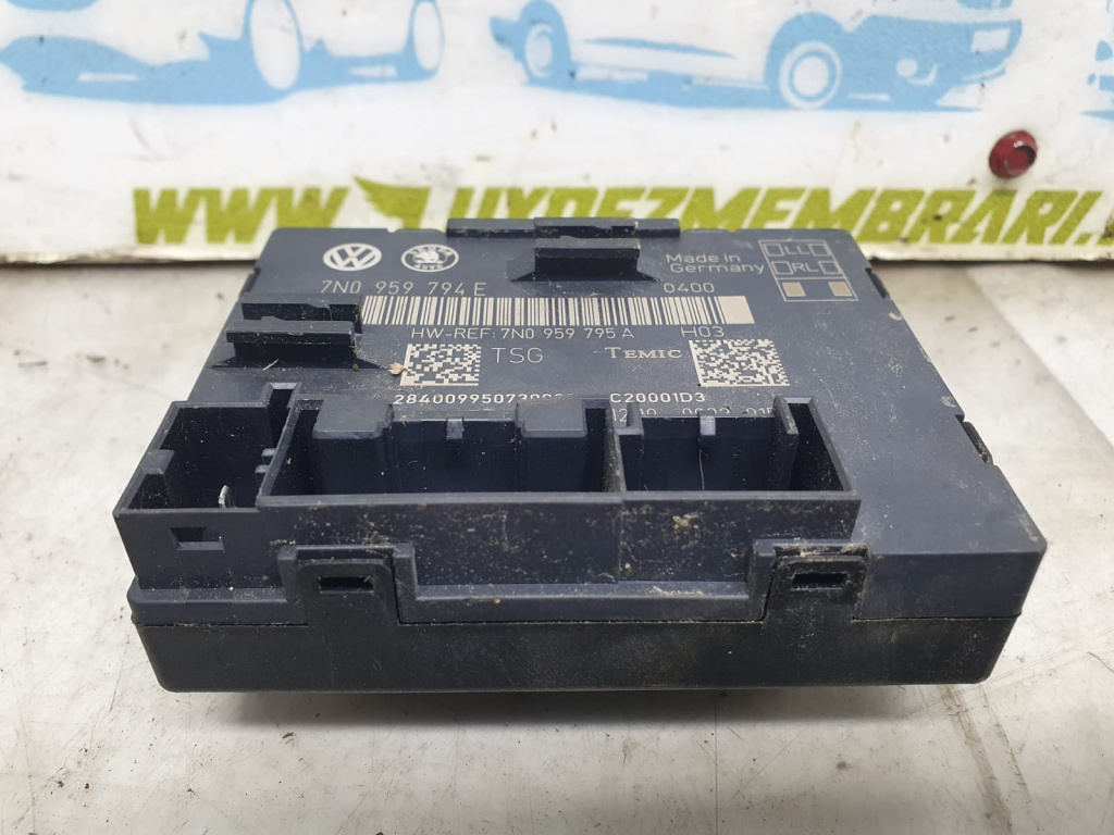 Modul usa spate 7n0959794e Volkswagen VW Sharan 2 [2010 - 2015]