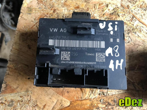 Modul usa spate Audi A8 (2009-2017) [4H] D4 4h0959795e