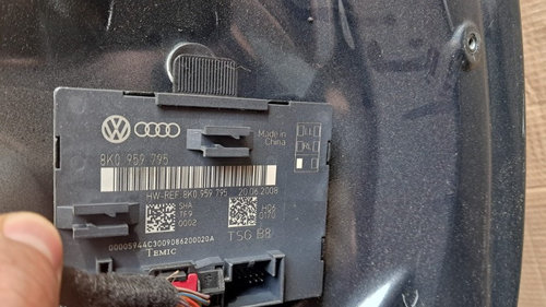 Modul usa spate stanga Audi A4 B8 2.0 TDI cod motor CAG ,transmisie automata, an 2011 combi cod 8k09...