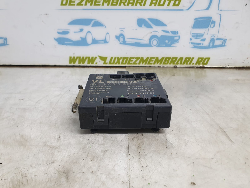 Modul usa stanga A2129004002 Mercedes-Benz E-Class W212 [2009 - 2013]