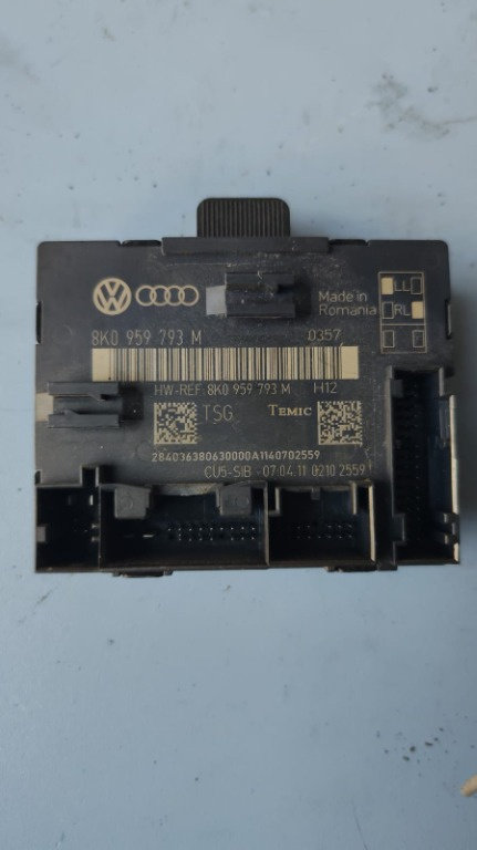 Modul usa stanga Audi A4 B8 2.0 TDI cod motor CAGA combi an 2011 cod 8K0959793M