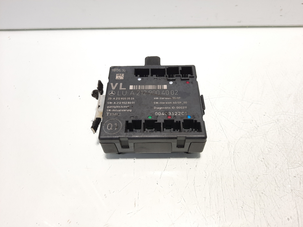 Modul usa stanga, cod A2129004002, Mercedes Clasa C T-Model (S204) (id:559663)