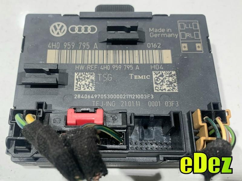 Modul usa stanga / dreapta spate Audi A8 (2009-2017) [4H] D4 4H0959795A