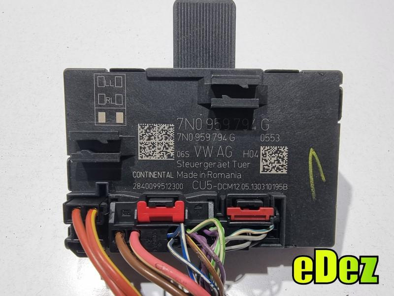 Modul usa stanga / dreapta spate Seat Alhambra 2 (2010-2015) 7N0959794G