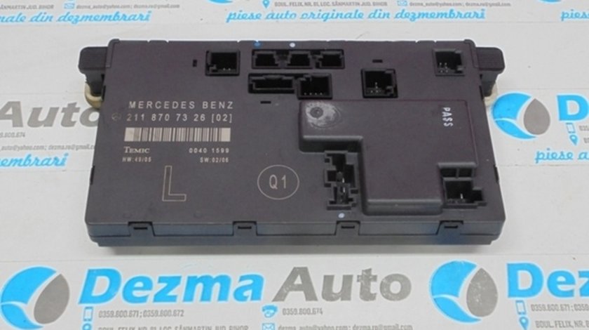 Modul usa stanga fata, 2118707326, Mercedes Clasa E (W211) (id:152109)