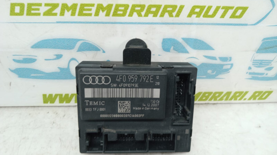 Modul usa stanga fata 4F0910793E Audi A6 4F/C6 [2004 - 2008]