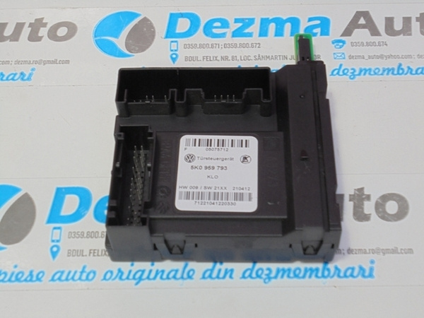 Modul usa stanga fata, 5K0959793 Vw Touran (1T3) (id:212666)