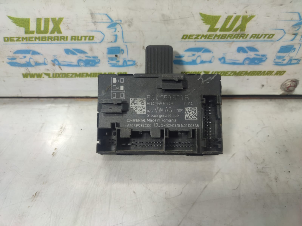 Modul usa stanga fata 5Q4959593B Seat Leon 3 5F [2012 - 2016]