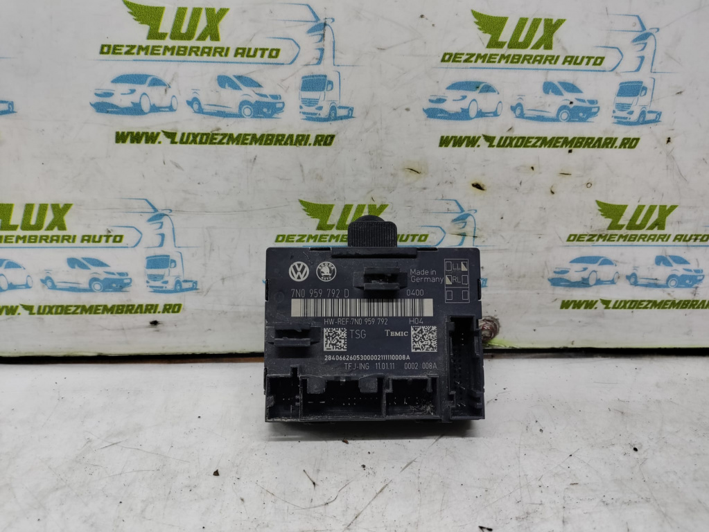 Modul usa stanga fata 7n0959792d Seat Alhambra 2 [2010 - 2015]