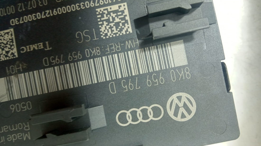 Modul usa stanga fata 8k0959795D Audi A4 B8/8K [facelift] [2011 - 2016]