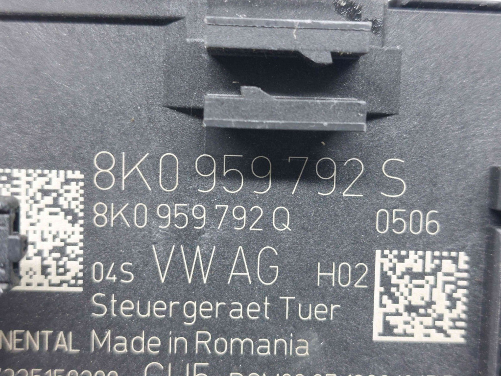 Modul usa stanga fata Audi A4 (8K5, B8) Avant [Fabr 2008-2015] 8K0959792S