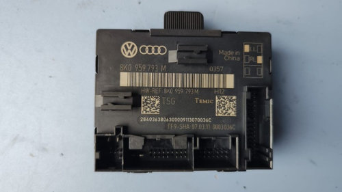 Modul usa stanga fata Audi A4 B8 2.0 Tdi CJC 2011 Cod : 8K0959793M