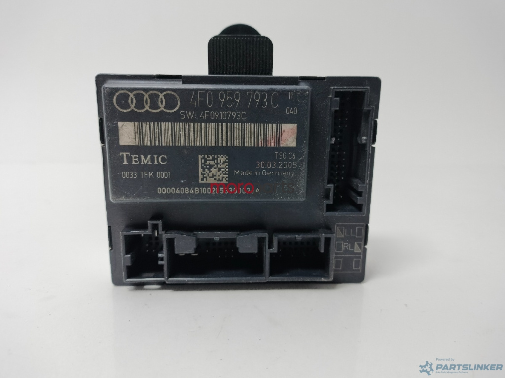 Modul usa stanga fata Audi A6 4F (C6) Avant 2009 3.0 TDI OEM 4F0959793C