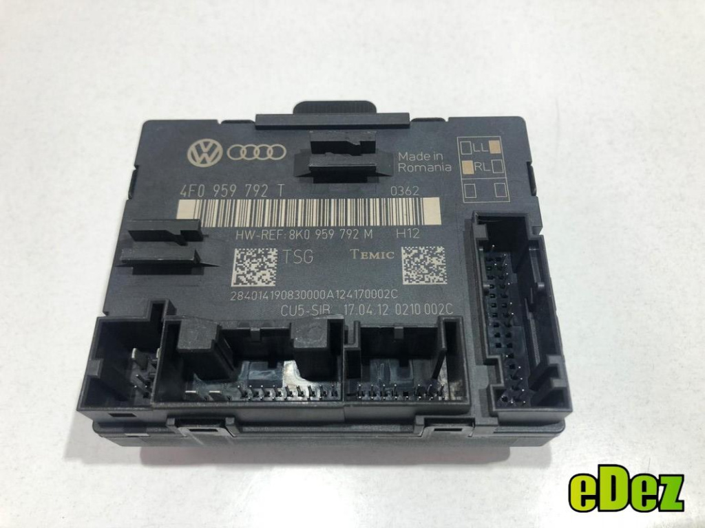 Modul usa stanga fata Audi A6 Allroad (2006-2011) [4FH, C6] 4f0959792t