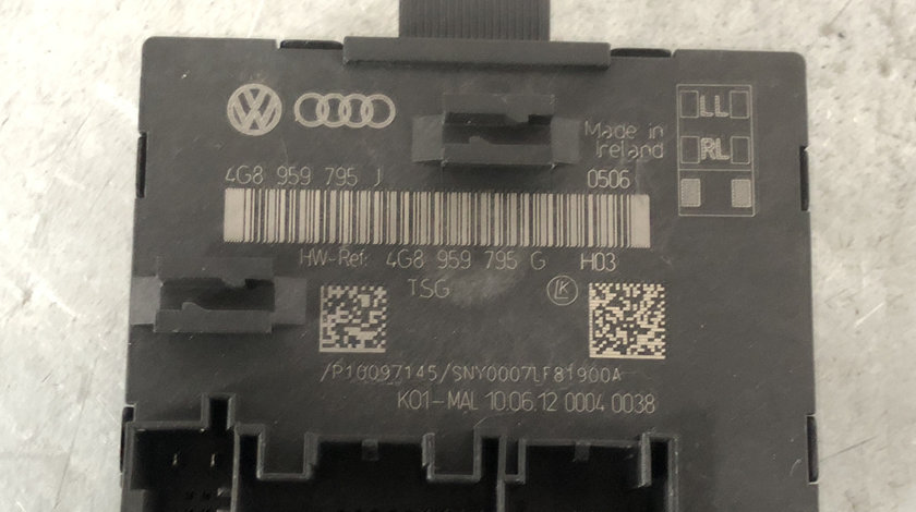 Modul usa stanga fata Audi A6 C7 Avant 2.0 TDI Multitronic, 177cp sedan 2013 (4G8959795J)