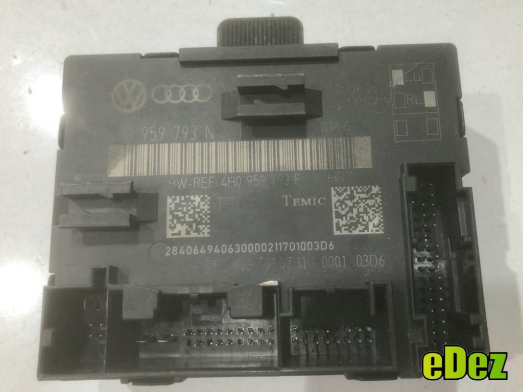 Modul usa stanga fata Audi A8 (2009-2017) [4H] D4 4H0959793N