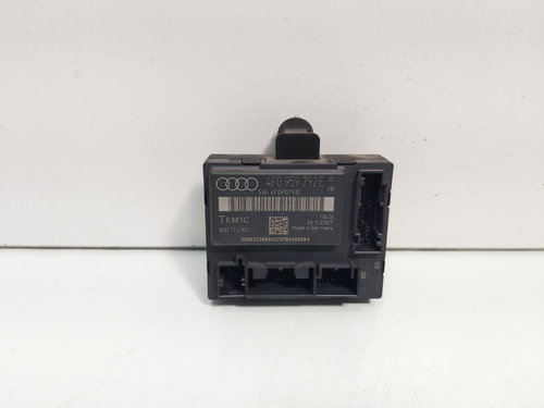 Modul usa stanga fata, cod 4F0959792E, Audi A6 (4F2, C6) vol pe stanga (id:699637)
