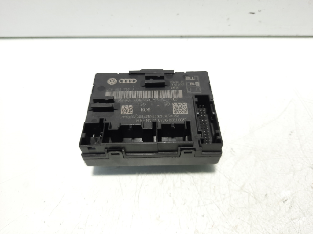 Modul usa stanga fata, cod 4G8959793G, Audi A6 Avant (4G5, C7) (id:563483)