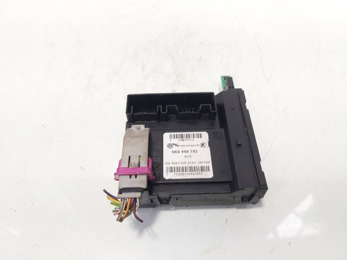 Modul usa stanga fata, cod 5K0959793, Skoda Octavia 2 Combi (1Z5) vol pe stanga (id:687035)