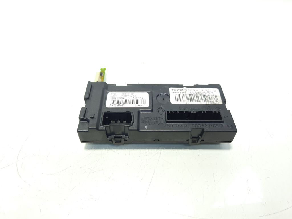 Modul usa stanga fata, cod 807310002R, Renault Laguna 3 (id:557880)