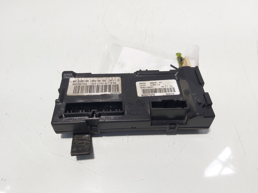 Modul usa stanga fata, cod 807310016R, Renault Megane 3 Combi, vol pe stanga (id:701583)