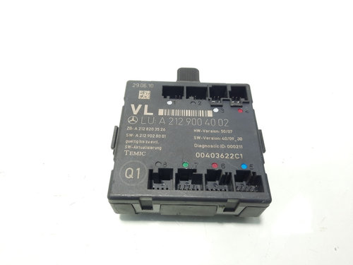 Modul usa stanga fata, cod A2129004002, Mercedes Clasa C T-Model (S204) (id:582554)