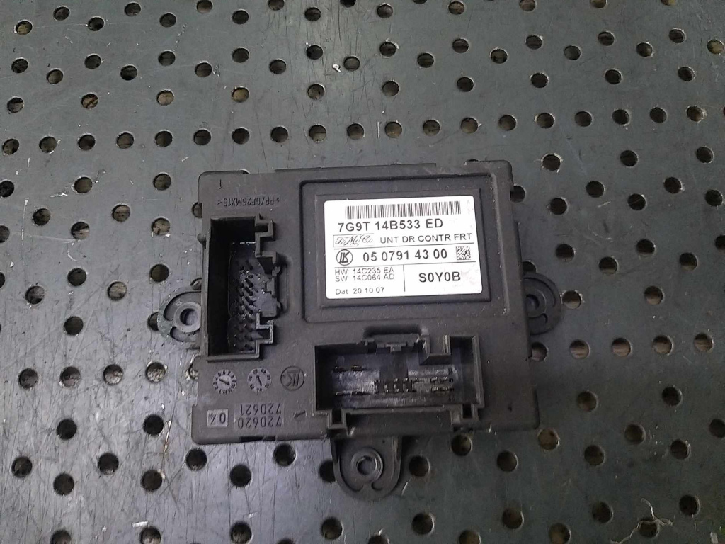 Modul usa stanga fata ford s max 7g9t14b533ed 0507914300