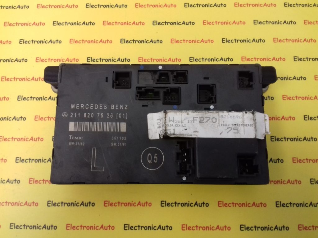 Modul Usa Stanga Fata Mercedes E Class, W211, 2118207526