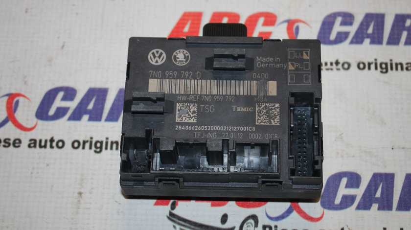 Modul usa stanga fata VW Sharan (7N) 2010-2020 7N0959792D