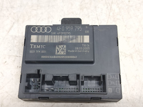 Modul usa stanga spate 4f0959795 Audi A6 4F/C6 [2004 - 2008] 2.0 tdi BLB
