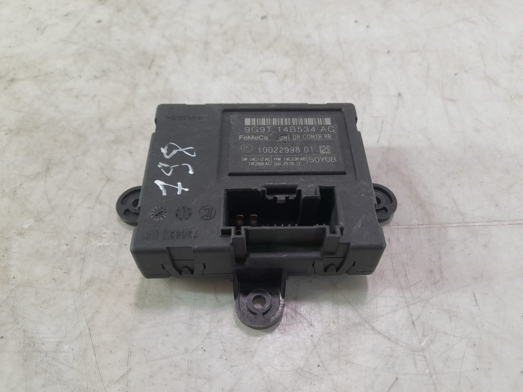 Modul usa stanga spate 9G9T-14B534-AC Ford Mondeo MK4 [facelift] [2010 - 2015] 2.0 tdci