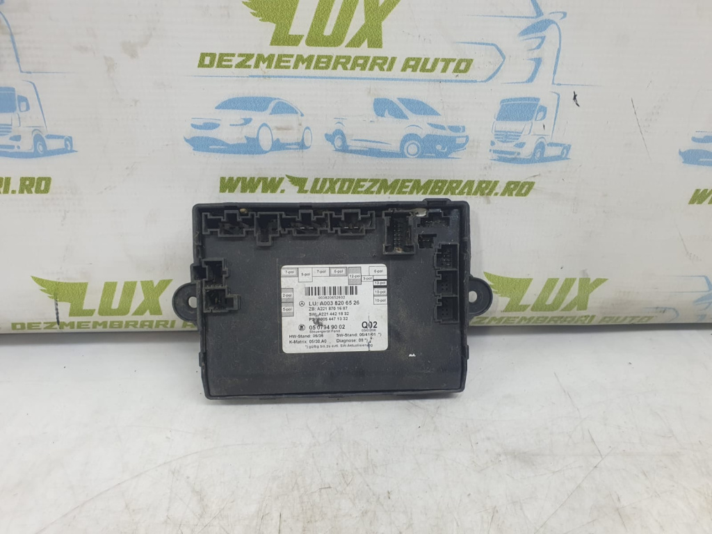 Modul usa stanga spate a0038206526 a2218701687 Mercedes-Benz S-Class W221 [2005 - 2009]