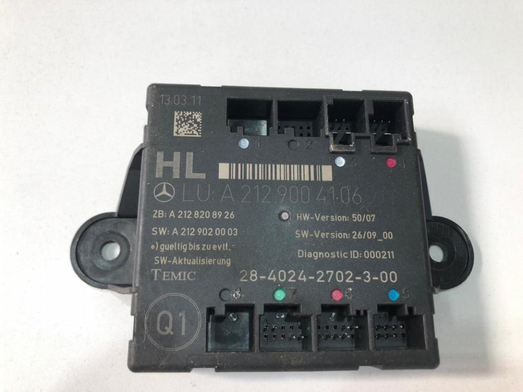 Modul usa stanga spate a2129004106 Mercedes-Benz E-Class W212 [2009 - 2013]