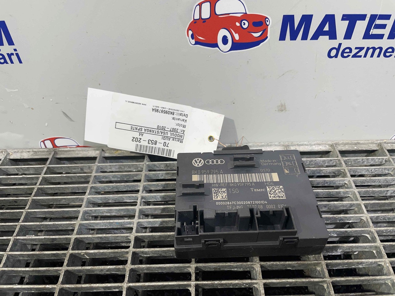 MODUL USA/STANGA SPATE AUDI A4 A4 - - (2007 2010)