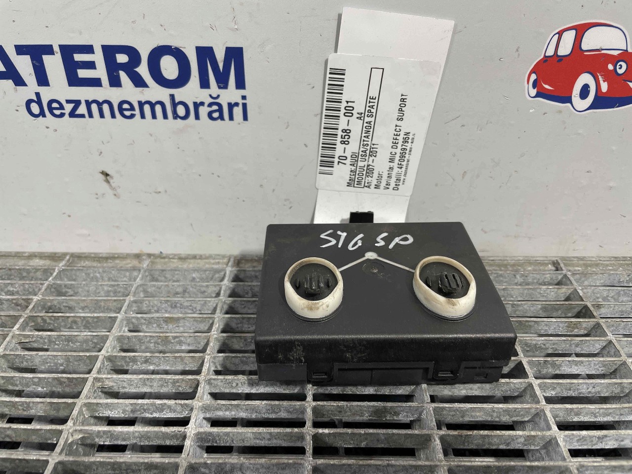 MODUL USA/STANGA SPATE AUDI A4 A4 - - (2007 2011)