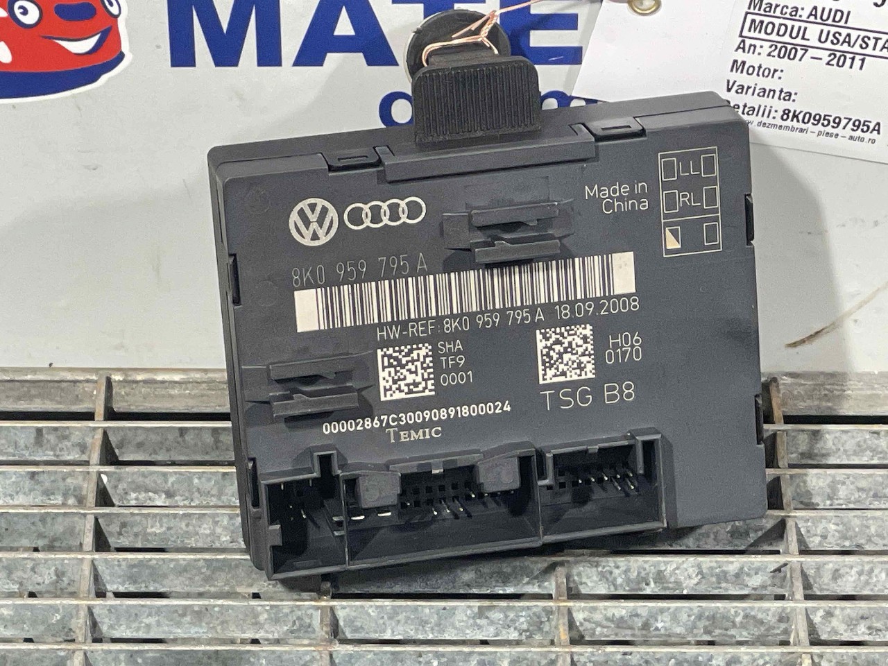 MODUL USA/STANGA SPATE AUDI A4 A4 - - (2007 2011)
