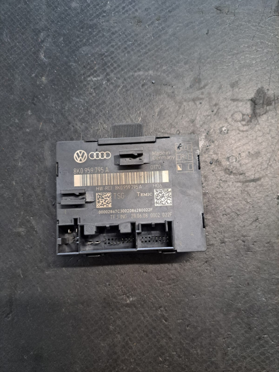 Modul usa stanga spate AUDI A4 IV Avant (8K5, B8) [ 2007 - 2015 ] TDI (CAGA, CJCA, CMEA, CMFA) 105KW|143HP - COD 8K0 959 795 A