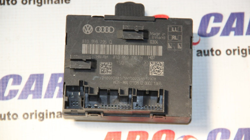 Modul usa stanga spate Audi A5 8T 2008-2015 cod: 8T0959795Q