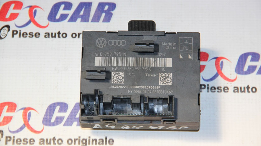 Modul usa stanga spate Audi A6 4F C6 2004-2011 cod:4F0959795N