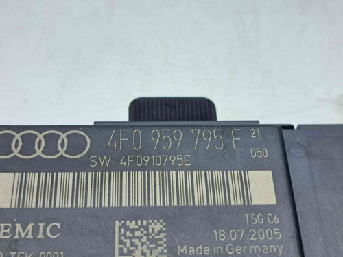 Modul usa stanga spate Audi A6 (4F2, C6) [Fabr 2004-2010] 4F0959795E