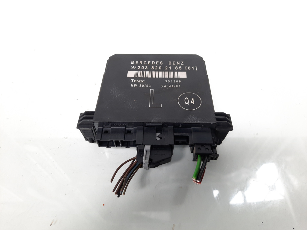 Modul usa stanga spate, cod 2038202185, Mercedes Clasa C (W203) (idi:605463)