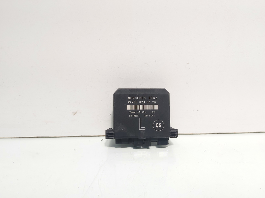 Modul usa stanga spate, cod 2038206526, Mercedes Clasa C (W203) (id:139040)
