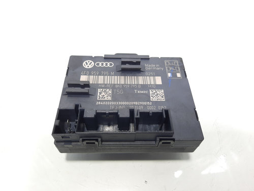Modul usa stanga spate, cod 4F0959795M, Audi A6 (4F2, C6) (id:603800)