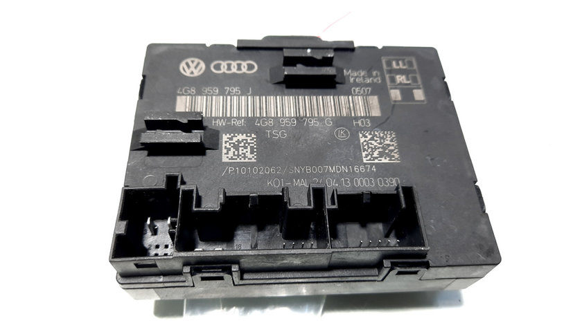 Modul usa stanga spate, cod 4G8959795J, Audi A6 (4G2, C7) (id:516443)