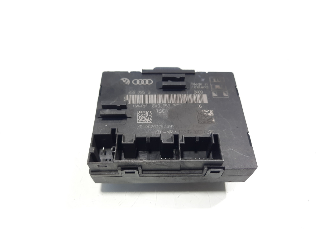 Modul usa stanga spate, cod 8X0959795B, Skoda Superb II Combi (3T5) (idi:606251)