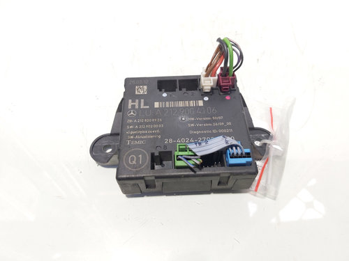 Modul usa stanga spate, cod A2129004106, Mercedes Clasa E (W212) (id:684058)