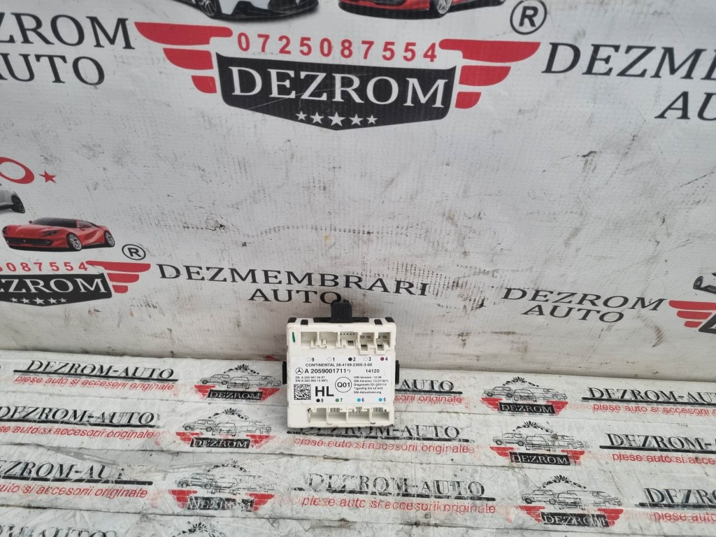 Modul usa stanga spate Mercedes-Benz C-Class Sedan W205 cod piesa : a2059001711